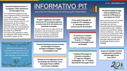 Informativo do Programa de Integração Tributária
